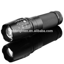 Factory Outlet Outdoor Super Bright 26650 battery or 18650 battery Operated Aluminum Handheld 10w Cree led x800 flashlight